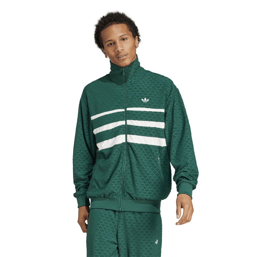 Monogram Track top felpa da uomo Adidas | JD0696X